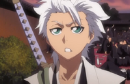 Hitsugaya asks Rukia if this party was necessary.