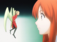 Shun'ō explains that only Orihime and Ichigo can see the Shun Shun Rikka.