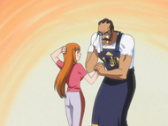 Tessai cries with Orihime.