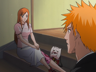 Orihime and Ichigo discuss the intentions of the Bount.