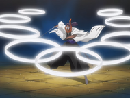 Tōsen activated Bankai.