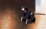 Rukia asks why Yamamoto cannot grant her request.