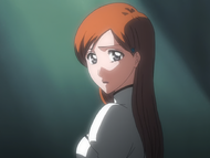 Orihime refuses to believe Sado has died.