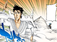 Askin flees from Grimmjow.