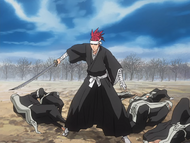 Renji arrives.