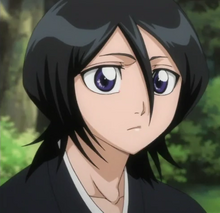 Kuchiki Rukia - Escolar  Anime, Espadas desenho, Personagens