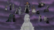 Renji and the other Shinigami unite with their Zanpakutō Spirits once more.