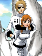 Tesra restrains Orihime.