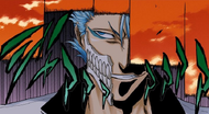 Grimmjow arrives in Karakura Town.