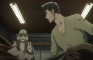 Urahara confirms that he successfully bonded Isshin to Masaki.
