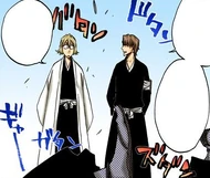 Sousuke Aizen mentions the disappearing Souls to Urahara.