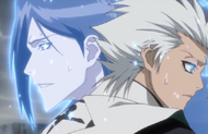 Hitsugaya telling Kusaka they will always be friends.