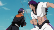 Charlotte clashes with Yumichika.