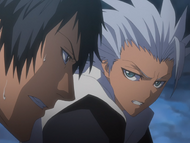 Hitsugaya and Ichinose clash.