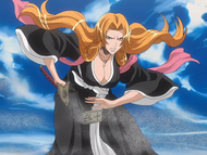 Rangiku using her Shikai, Haineko