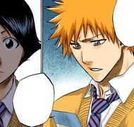 Ichigo promises to return in time to see Bad Shield 2 with Mizuiro.