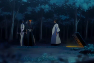 Uryū i Ichigo opuszczają Ran'Tao.