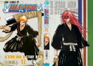 Renji and Ichigo on the alternate cover of volume 11.
