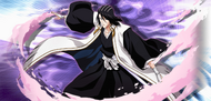 Byakuya as he appears during The Lost Agent.