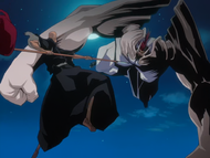 Edrad faces off against Ikkaku.