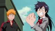 Tatsuki gives out to Orihime