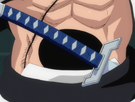 Grimmjow's sealed Zanpakutō.