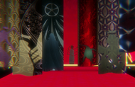 The Schutzstaffel (plus Haschwalth) sealed by the tanmono clothes of Senjumaru Shutara's Bankai, Shatatsu Karagara Shigarami no Tsuji.
