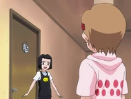 Karin assures Yuzu that she is fine.