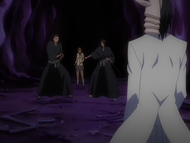 Ulquiorra ambushes Orihime.