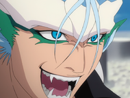 Grimmjow declares that he hates the look in Ichigo's eyes.