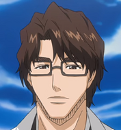 Aizen during his time as the 5th Division Captain.