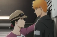 Ikumi confronts Ichigo over his crestfallen attitude and asserts that children like him can rely on adults for help.