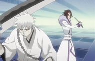 Muramasa appears behind Zangetsu.