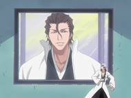 Gin is unnerved when Aizen expresses amusement at the varied appearances of the Arrancar.