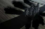 The seven individuals depart with  after promising 's destruction.