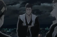 Isshin joins the  patrolling  and orders them to stand by for their own safety.
