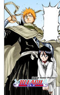 Rukia and Ichigo on the cover of Chapter 152.