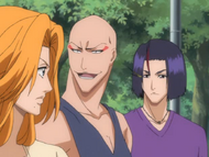 Ikkaku suggests that Rangiku train her techniques.