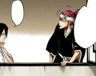 Byakuya wonders if Ichigo is going to keep addressing him by his first name.