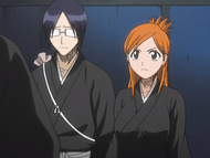 Orihime and Uryū impersonate Shinigami.