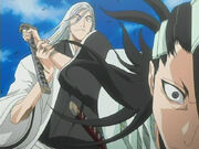 Ukitake stopping Byakuya (1)