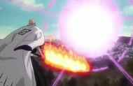 Inaba unleashes his attack.