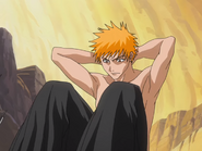 Ichigo warms up for the day's training.