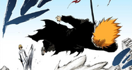 Tesra kicks Ichigo away when he tries to help Nelliel.