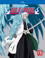 Hitsugaya on the cover of the third Blu-Ray boxset.