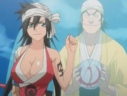 Kukaku explicando en qué consiste el Reishūkaku