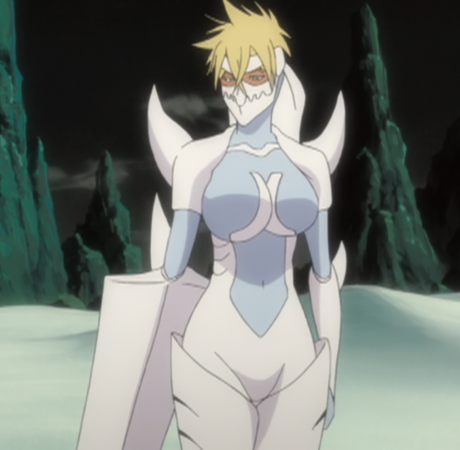 ichigo turns into a vastro lorde for the first time 