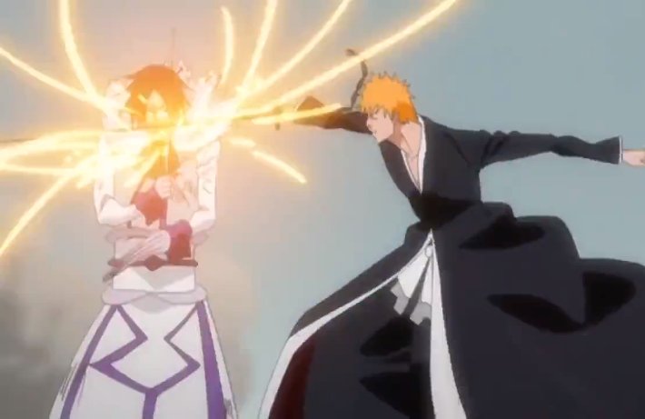 Ichigo Kurosaki & Hollow Ichigo vs. Zangetsu & Muramasa