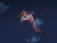 The Shun Shun Rikka prevent Orihime from falling to her death.