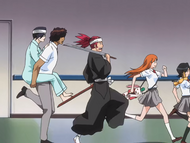 Renji and his friends learn of Noba's limited teleportation abilities.